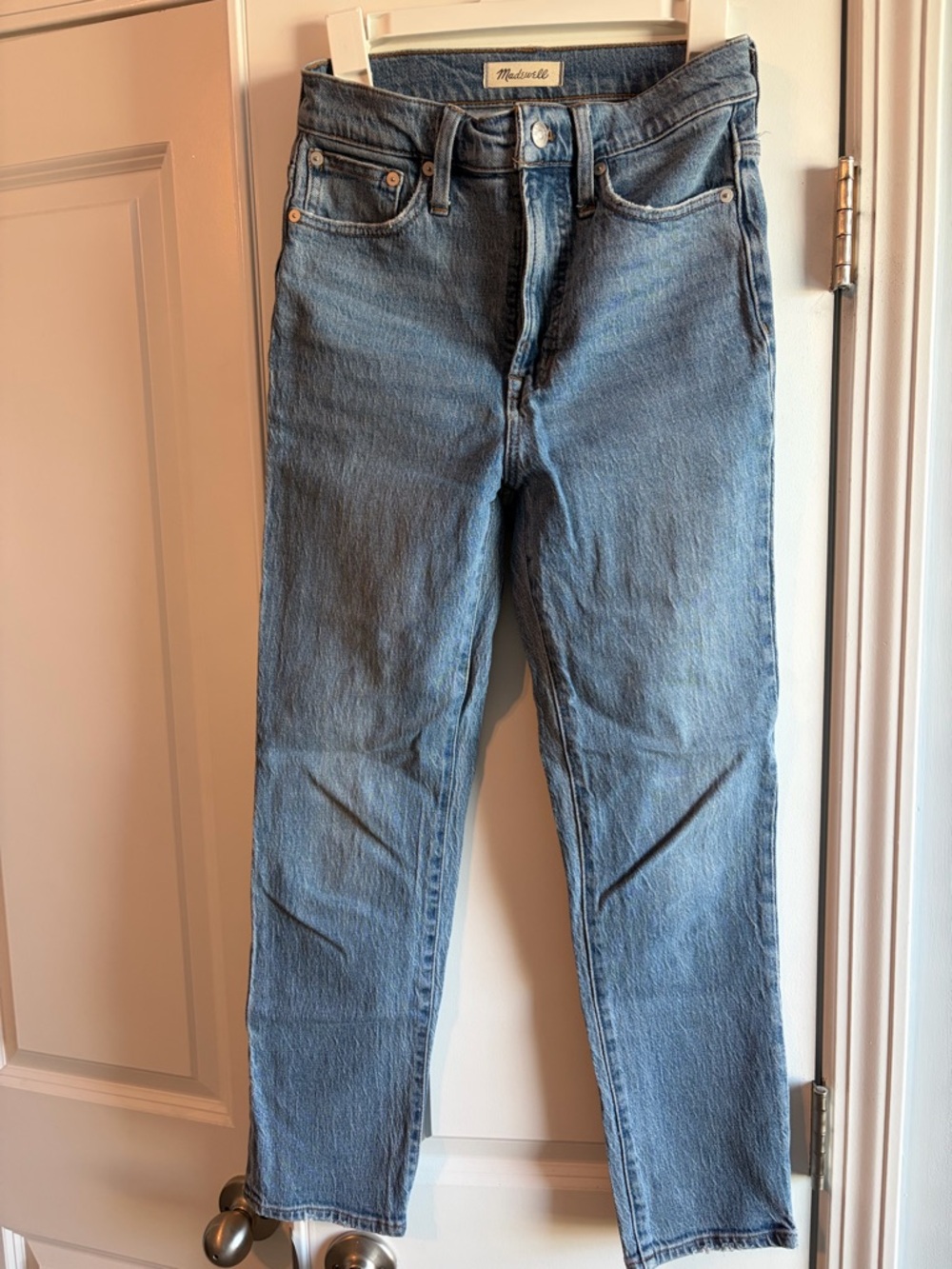 Madewell Light Blue Straight Leg Jeans